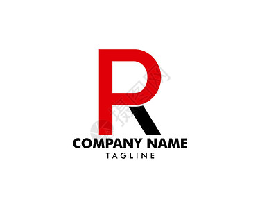 初始字母 PR 徽标模板设计品牌公司字体网络公关推广身份艺术咨询互联网背景图片