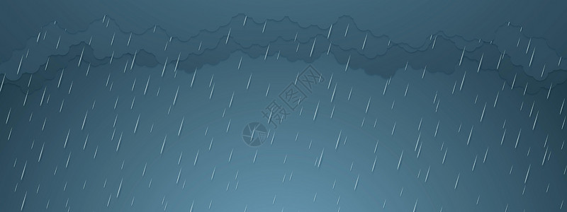 灰蒙蒙的天空矢量插画暴雨雨背景雨季纸艺万科淋浴温度雨量灰蒙蒙卡片预报环境天空工艺气候设计图片