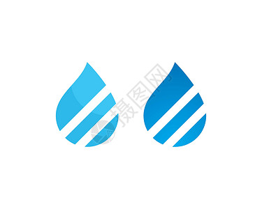水滴标志模板商业海浪雨滴生态插图公司液体活力自然创造力背景图片