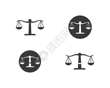 律师事务所标志 vecto陪审团平衡标识办公室徽章公司创造力身份法官商业背景图片