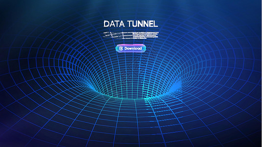 猴赛雷大数据隧道矢量图 抽象数字背景 计算机数据隧道技术 排序数据和网络安全 创新科技商业抽象背景流动运动海报质量服务管道活力电脑速度设计图片