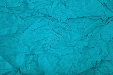 带 tex 空间的水蓝色皱纹包装纸背景背景图片