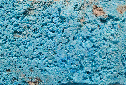 艺术质感蓝色聚氨酯泡沫气泡宏观工具松紧带纤维材料橡皮塑料海绵墙纸背景图片