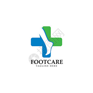 足部护理标志模板设计标签脚印疗法皮肤艺术女性药品温泉女士治疗背景图片