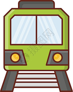 火车假期按钮旅行车站车辆白色旅游铁路插图运输背景图片