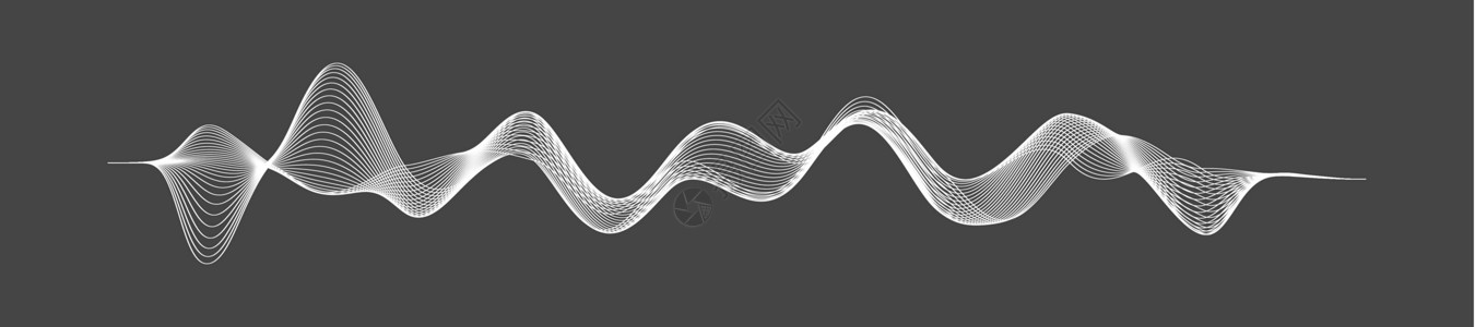 射频连接器无线电波矢量 射频识别 无线通信 它制作图案声波抽象矢量音乐混合器金属脉冲波形配乐活力螺旋歌曲均衡器插画