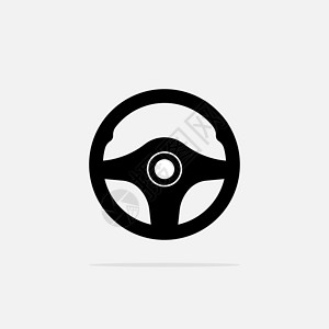 方向盘填色图标方向盘图标简单设计运动运输控制艺术艺术品速度喇叭插图驾驶车辆设计图片