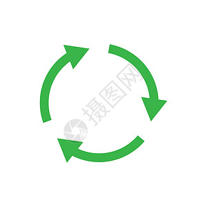 回收站图标符号简单设计生活插图商业标签环境材料邮票纸板圆圈网络背景图片
