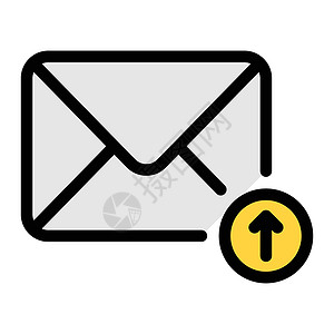 森商业通讯地址信封客户邮政网站邮件插图网络背景图片