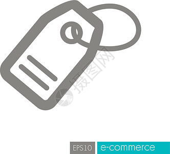 标签图标价格标签符号电子商务优惠券插图邀请函卡片产品代码网络销售商业背景图片
