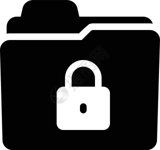 文件夹密码商业安全机密隐私数据网络目录秘密电脑背景图片