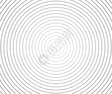 抽象矢量圆半色调黑色背景 渐变复古线条图案设计 单色图形漩涡墙纸散热同心几何学中心螺旋技术插图标识背景图片