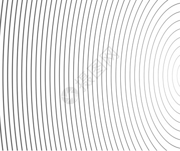 抽象矢量圆半色调黑色背景 渐变复古线条图案设计 单色图形同心插图几何学中心螺旋白色墙纸技术散热漩涡背景图片