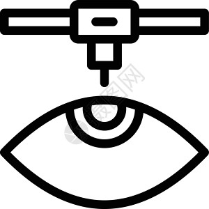 眼睛外科医生手术角膜医院科学保健疾病卫生插图整顿诊所插画