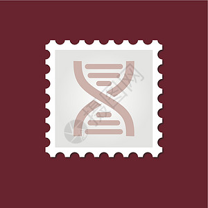 DNA医疗印章背景图片