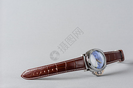 石英手表不锈钢蓝宝石高清图片