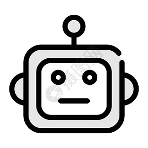 网络网页帮助机器人智力互联网插图服务营销标识技术电影背景图片