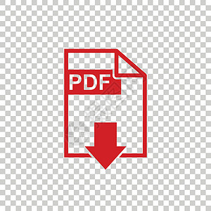 PDF 下载矢量图标 商业营销互联网概念的简单平面象形图 孤立背景上的矢量图解字母教科书界面文档长方形邮票协议艺术格式插图背景图片