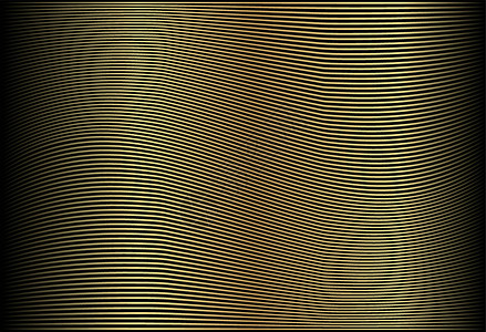 抽象的金色扭曲对角线条纹背景 矢量弯曲扭曲的线纹理 全新的商业设计风格曲线织物横幅海浪装饰金子插图卡片网络艺术背景图片