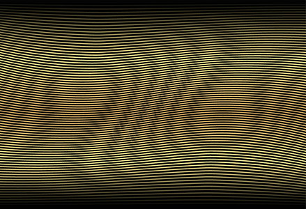 抽象的金色扭曲对角线条纹背景 矢量弯曲扭曲的线纹理 全新的商业设计风格技术插图海浪曲线墙纸波浪装饰横幅网络金子插画