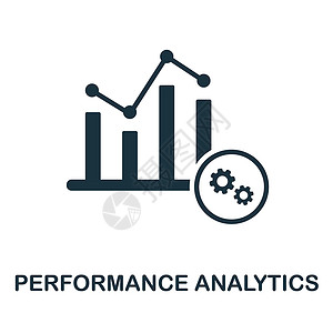 透气性能好图标性能分析图标 来自数字转换集合的单色符号 用于网页设计 信息图表等的图标说明插画
