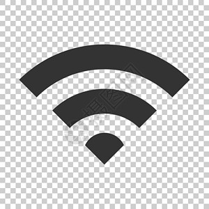 班徽图标Wifi 互联网标志图标在平面样式  Wifi 无线技术矢量图在孤立的背景上 网络 wifi 经营理念民众质量电脑圆形网站艺术徽插画