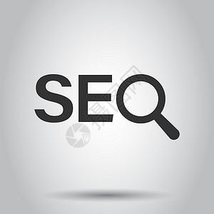 透明风格的 Seo 分析图标 孤立背景下的社交媒体矢量图解 搜索分析业务概念项目图表互联网商业统计引擎笔记本营销服务放大镜云高清图片素材