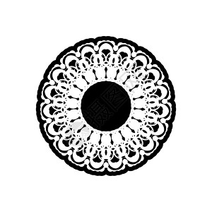 江西于都宝塔凯尔特人圆形装饰品 对标志 印刷品和明信片都有好处 孤立于白色背景插画