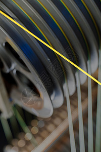 电缆生产 特写有线绳作坊金属工作活力机器铁器工具管道材料大厅背景图片