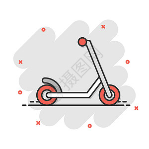 滑板车图标放松玩具高清图片