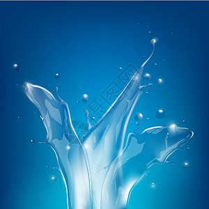 稻城亚丁牛奶海透明的闪光水喷洒插图气泡海洋生态液体海浪淡水宏观飞溅蓝色设计图片