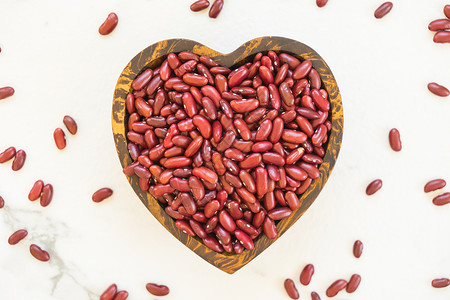 红肾豆饮食黑色工作室红色种子棕色食物宏观植物蔬菜图片素材
