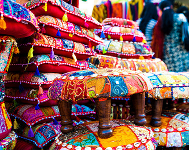 装饰品购物中心织物旅游纪念品国家国际工艺店铺市场高清图片