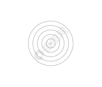 同心圆元素 黑白色环 声波单色图形的抽象矢量图漩涡技术圆形艺术白色墙纸散热几何学插图线条背景图片