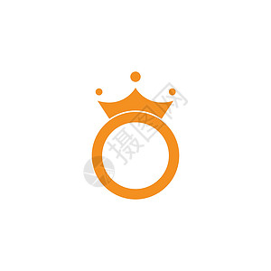 皇冠标志模板奢华插图珠宝酒店金子国王精品女王皇家时尚背景图片