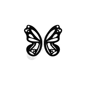蝴蝶翅膀元素图解矢量图标设计Name白色野生动物风格昆虫收藏展示装饰邀请函动物插图背景图片