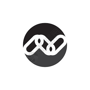 商业公司连锁企业Logo互联网插图技术链接圆圈创造力环形网络背景图片
