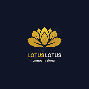 Lotus 标识模板矢量图标园艺精品酒店金子首饰百合植物艺术农场化妆品珠宝背景图片