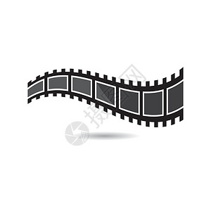 电影条纹图象摄影卷轴标识视频娱乐身份商业相机白色公司背景图片
