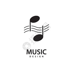 音乐标志图片创造力笔记艺术公司标识旋律商业低音标签收音机背景图片
