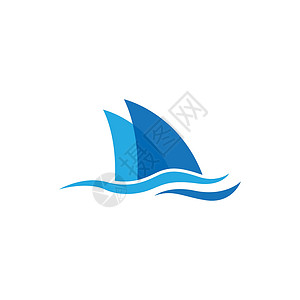 游轮标志图片蓝色旅游船运标识海浪运输商业公司港口巡航背景图片
