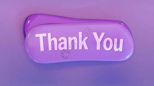 谢谢紫色软标签 感谢您在渐变模糊背景下发信插画