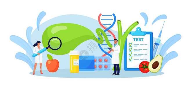 生物类似药胆囊 医生治疗胆结石 胃肠病学家医生检查胆囊 胆道运动障碍问题 胆囊炎实验室研究 医疗保健 医学研究外科临床生物学疾病病理测试代设计图片