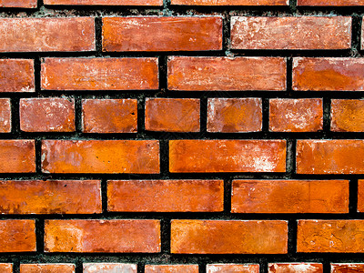由红砖制成的墙石头建造棕色红色水泥砖墙建筑学背景图片