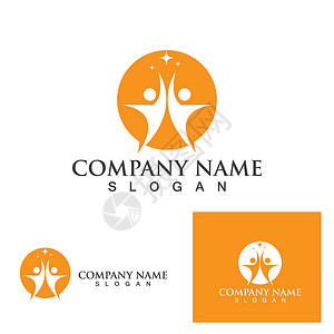 Star Logo 模板矢量公司生态瑜伽明星饮食女士男人环境健身房商业背景图片