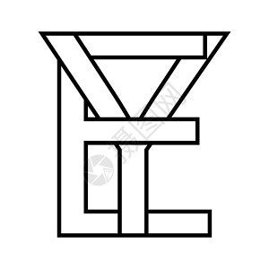 Logo 标志 ey ye 图标 nft ey 交错字母 ey背景图片