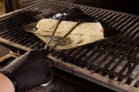 制作一个墨西哥烤玉米卷的软盘程序背景