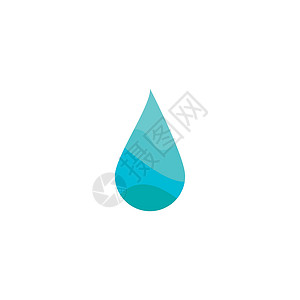 水滴图标叶子雨滴插图活力商业海浪生态液体自然环境背景图片