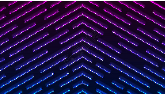 关于深背景技术未来概念的蓝色和紫色光箭头模式摘要 蓝和紫亮光箭背景图片