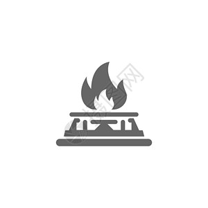 存储图标设计插图模板Name壁炉气体厨具家庭房子烤箱器具活力火焰用具背景图片
